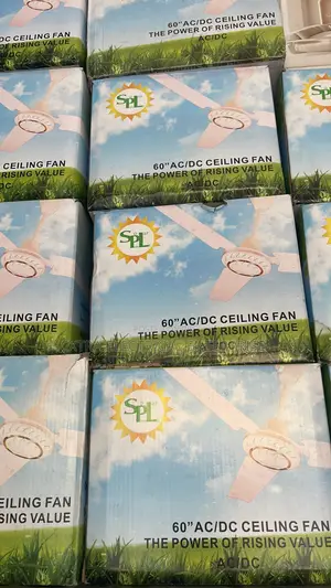 60” Ac/Dc Solar Ceiling Fan SPL