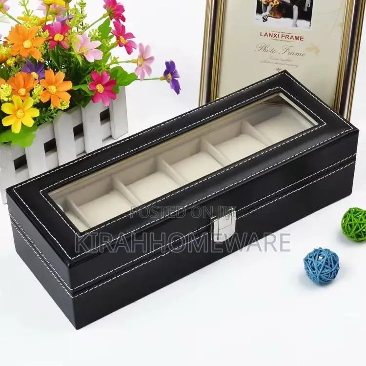 6pcs Whristwatch Display Case