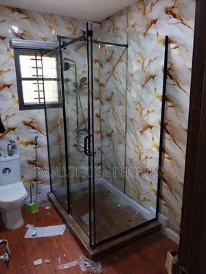 Glass L-Shape Cubicle
