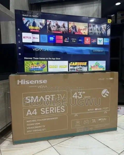 Hisense Tv 43inch Smart Tv
