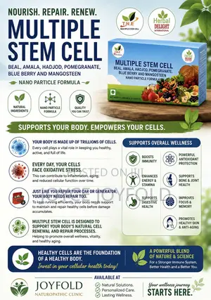 Multiple Stem Cell- For Damaged Cells And Chronic Diseases