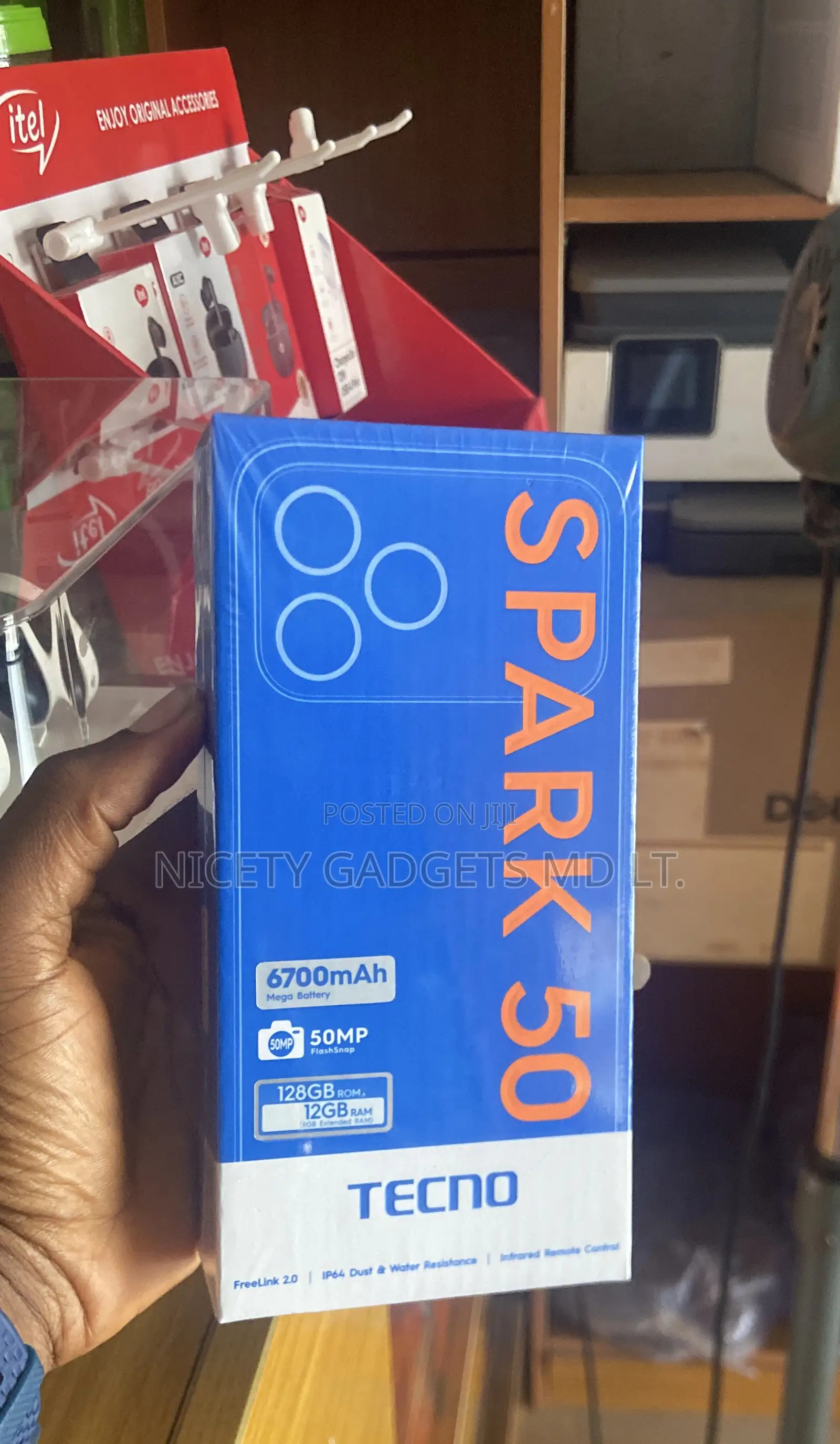 New Tecno Spark 50 128 GB