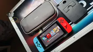 Hacked Nitendo Switch With 8games