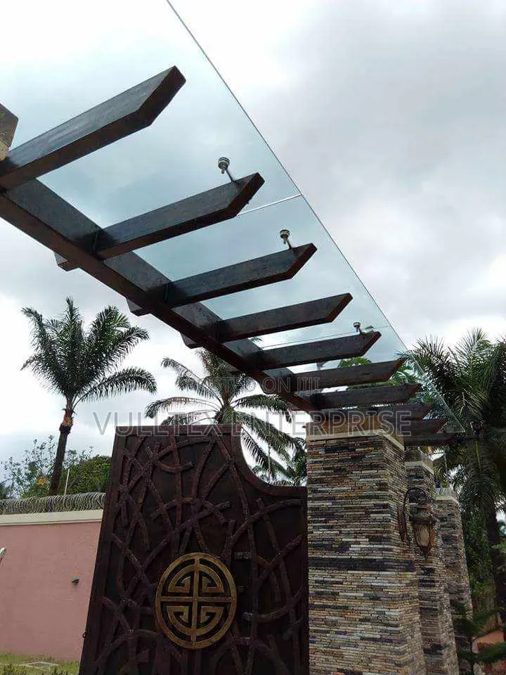Unique Front Entrance Awning