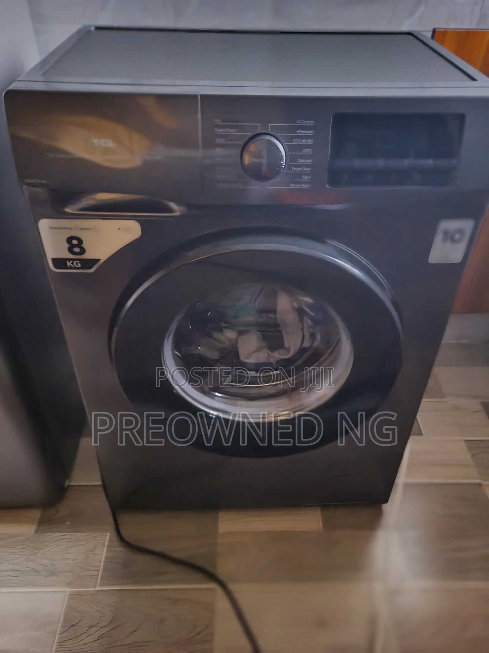 TCL P608flg 8.0kg Front Loading Washing Machine