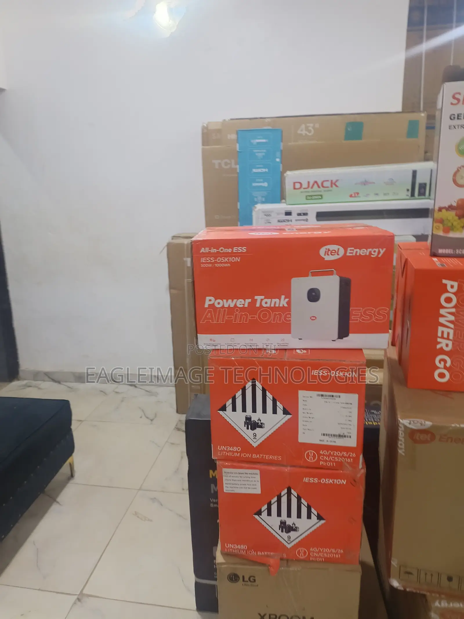 Super Fast Charging 1000wh Itel Power Tank Ess