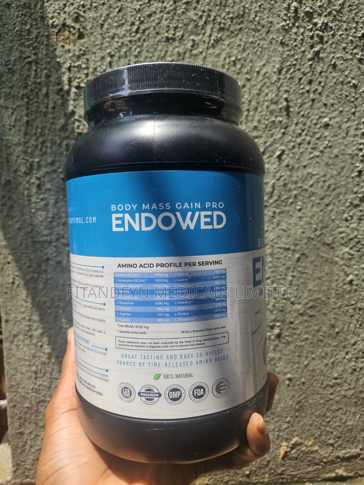 Endowed Complete Protein