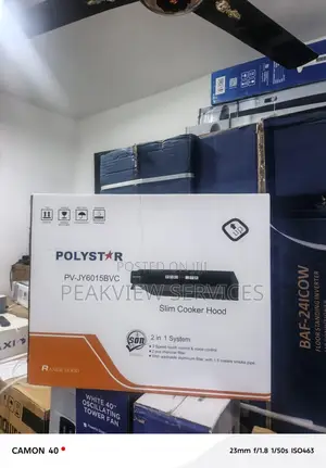 Polystar 60cm Under-Cabinet Slim Cooker Hood Pv-Jy6015bvc