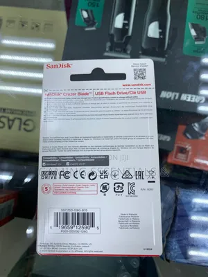 Sandisk Cruzer Blade 128gb Flash Drive 2.0