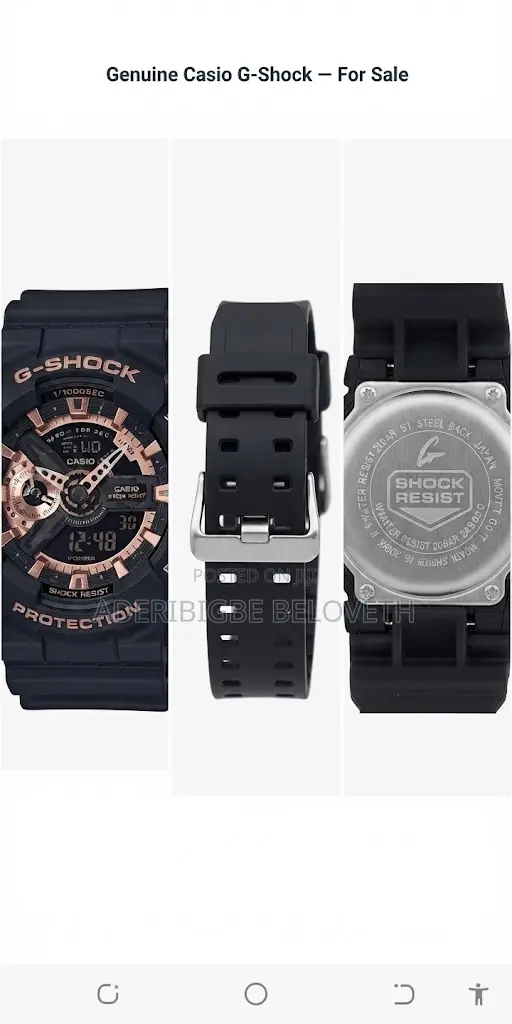 G Shock Watch