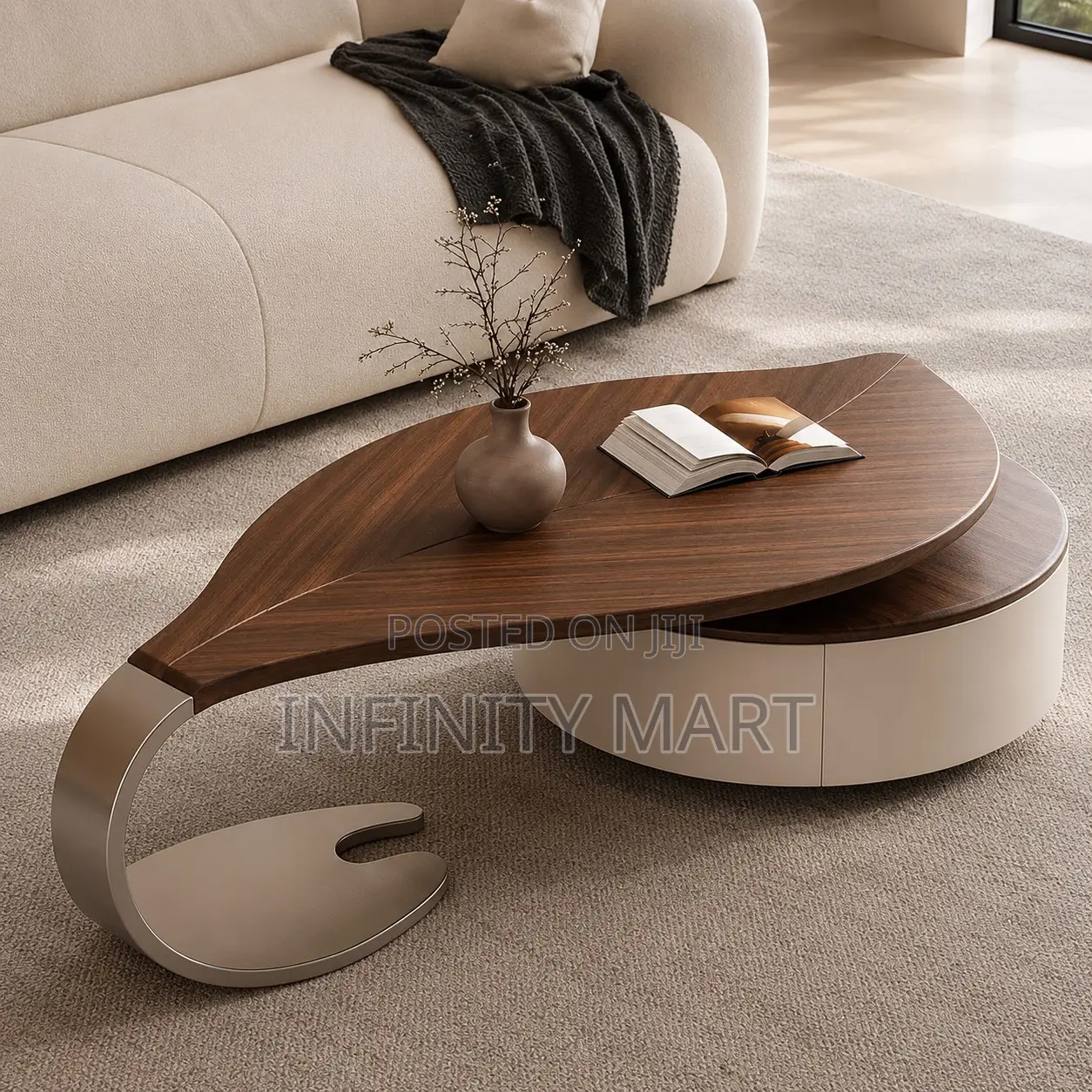 Lamina Leaf Center Table