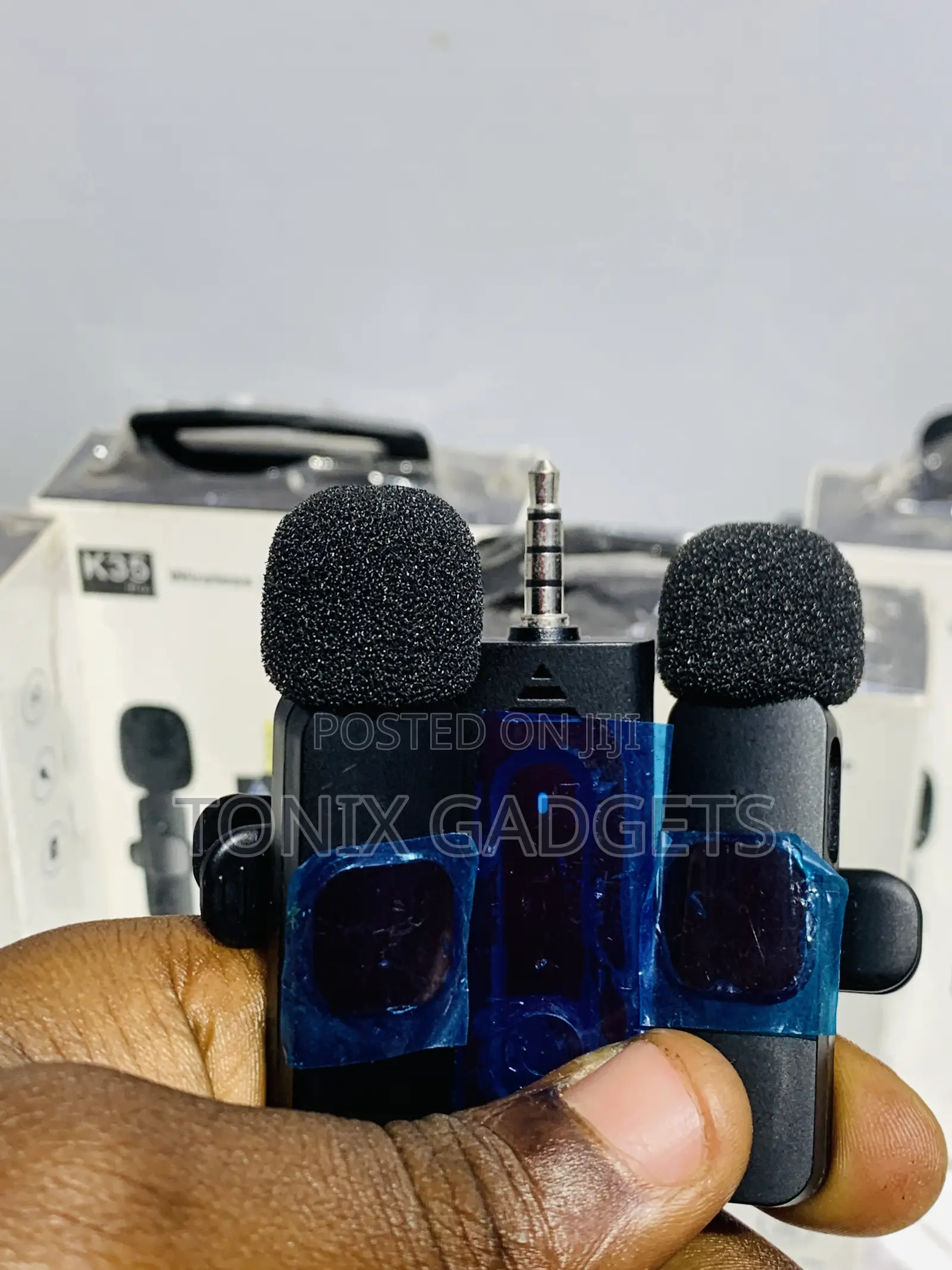 K35 Pro Wireless Lavalier Microphone