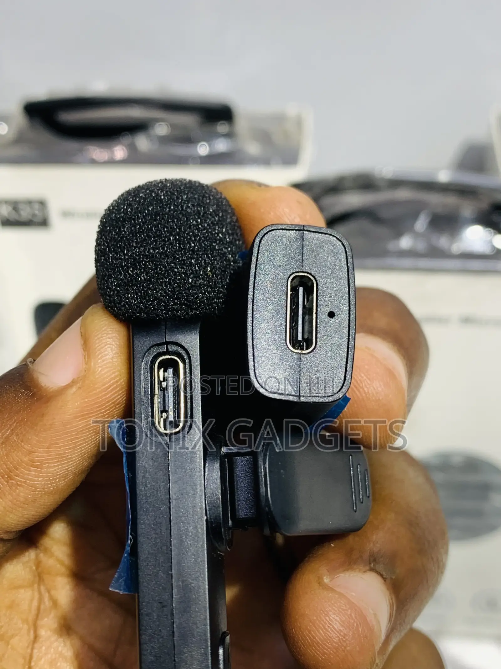 K35 Pro Wireless Lavalier Microphone