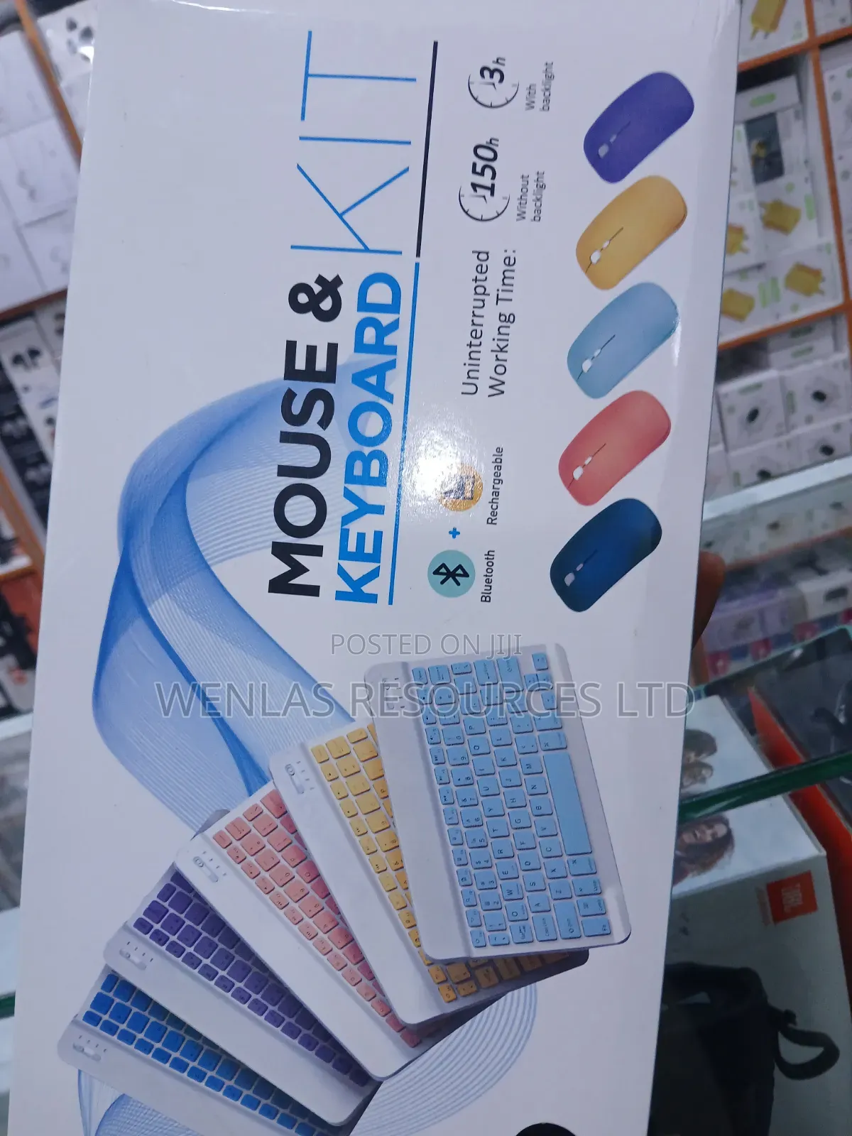 Wireless Keyboard With Mouse