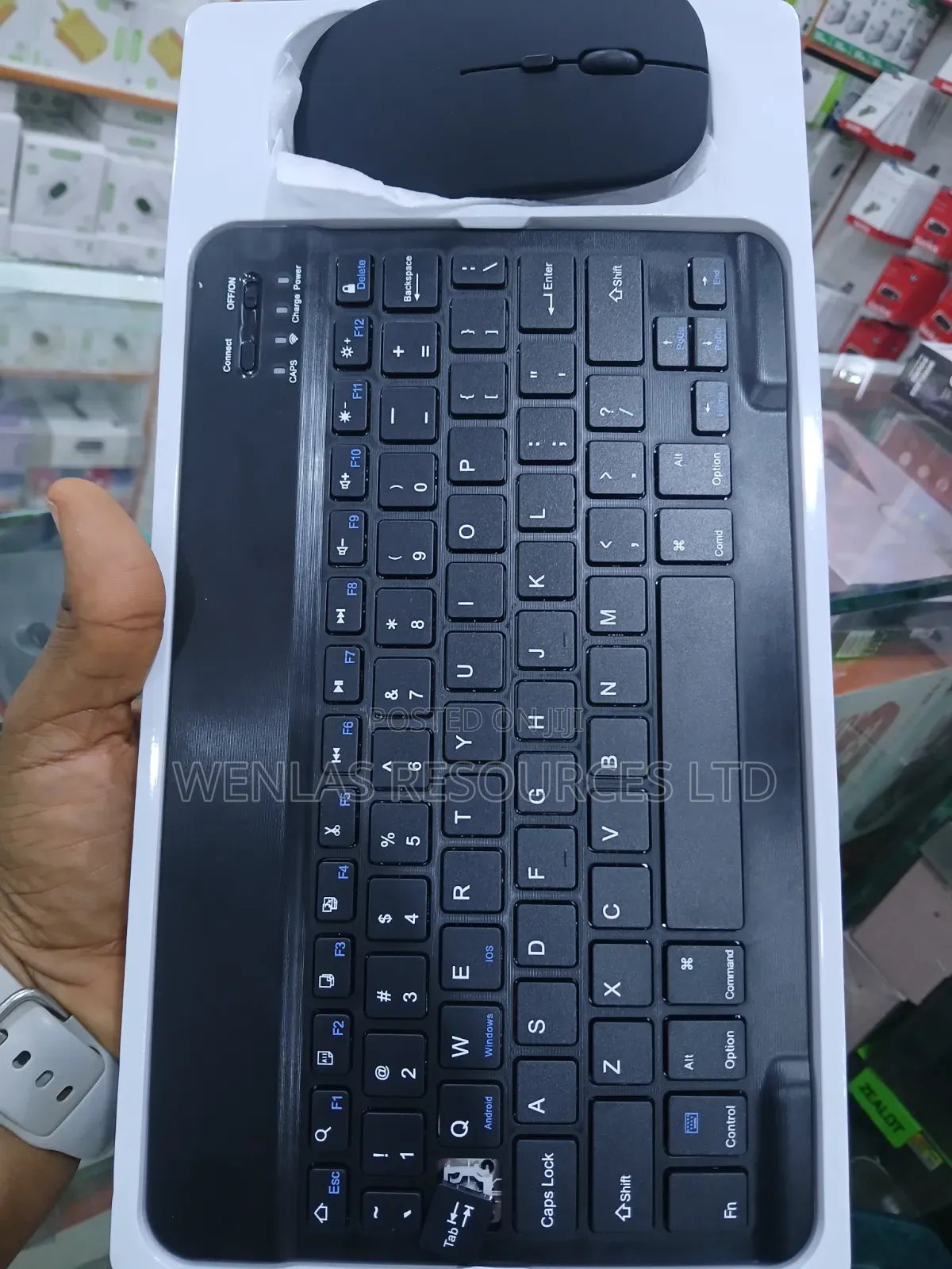 Wireless Keyboard With Mouse