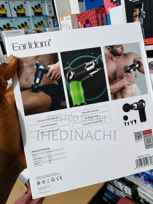 Earldom V3 Mini Massage Gun With Led Display Rechargeable