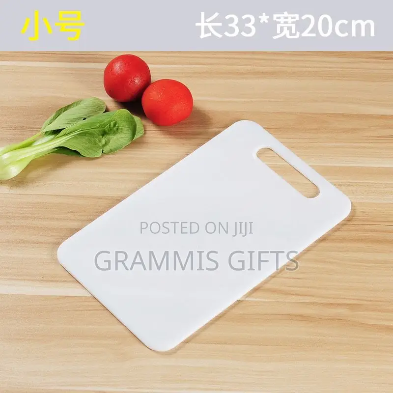 White Plastic Cutting Board