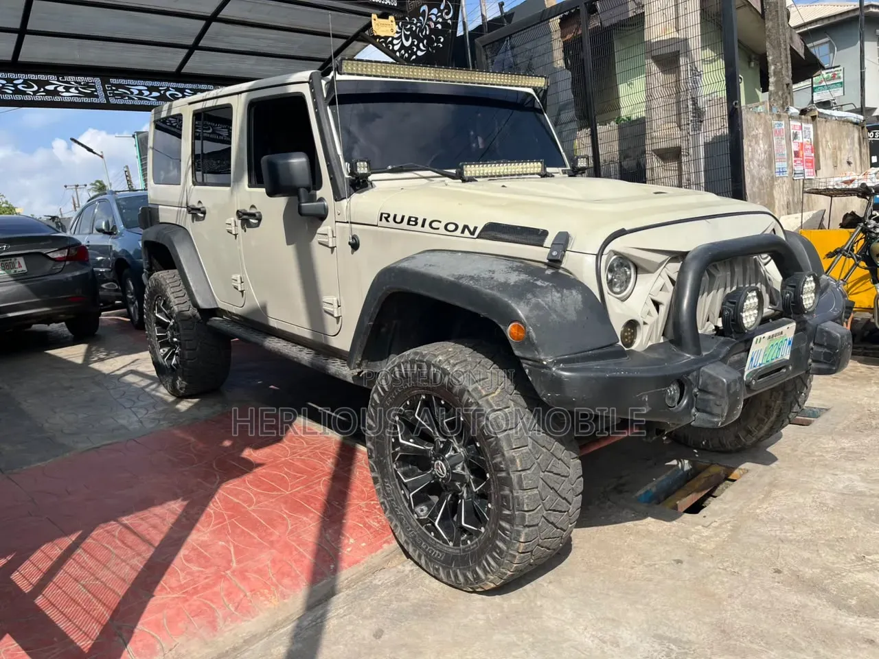 Jeep Wrangler 2012 Beige
