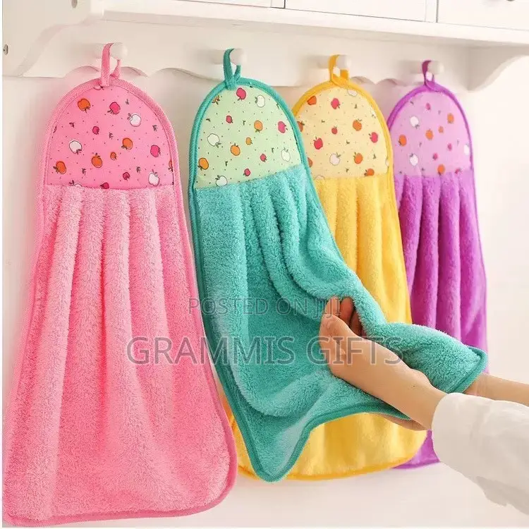 Yellow, Absorbent Microfiber Towels