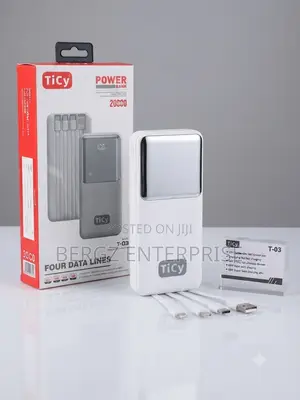 Ticy 20000mah 66w Fast Charging Powerbank
