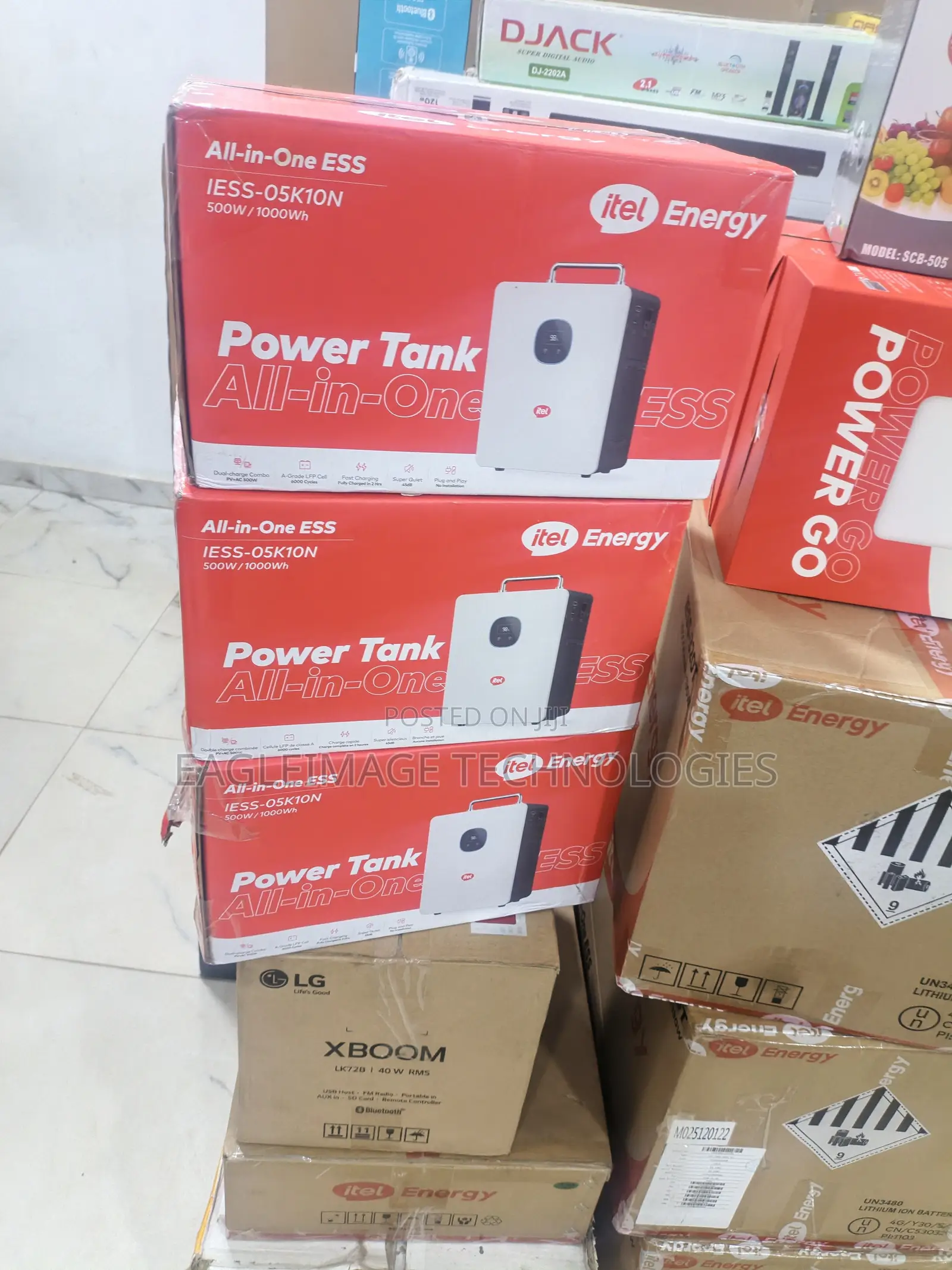 Off-Grid Energy Solution: Itel 500w Power Station