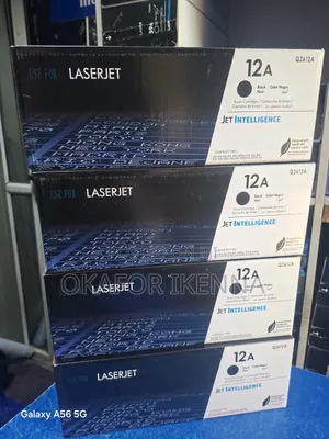 12a Black Laserjet Toner Cartridge