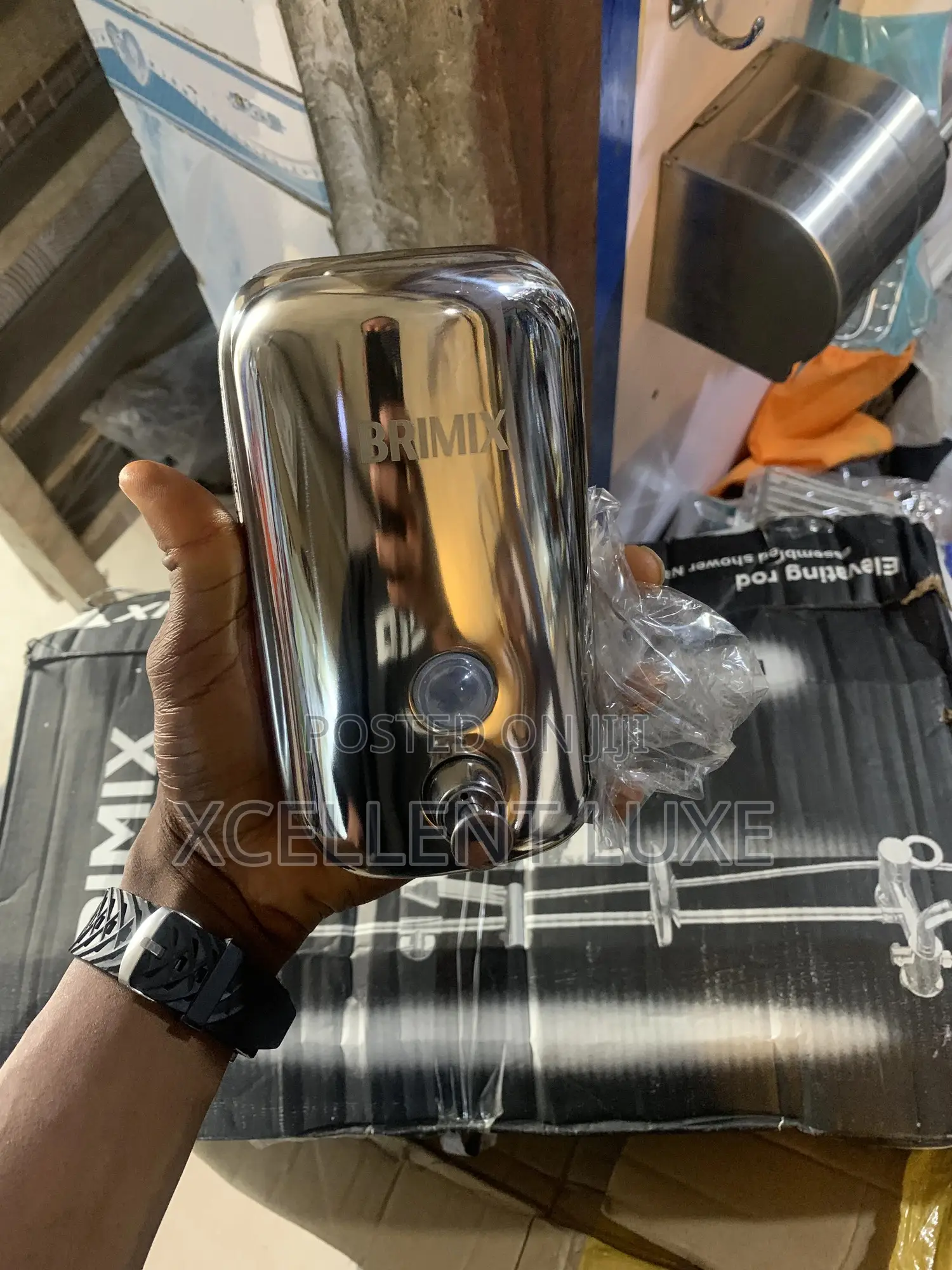 Manual Stainless Liquid Soap Dispenser