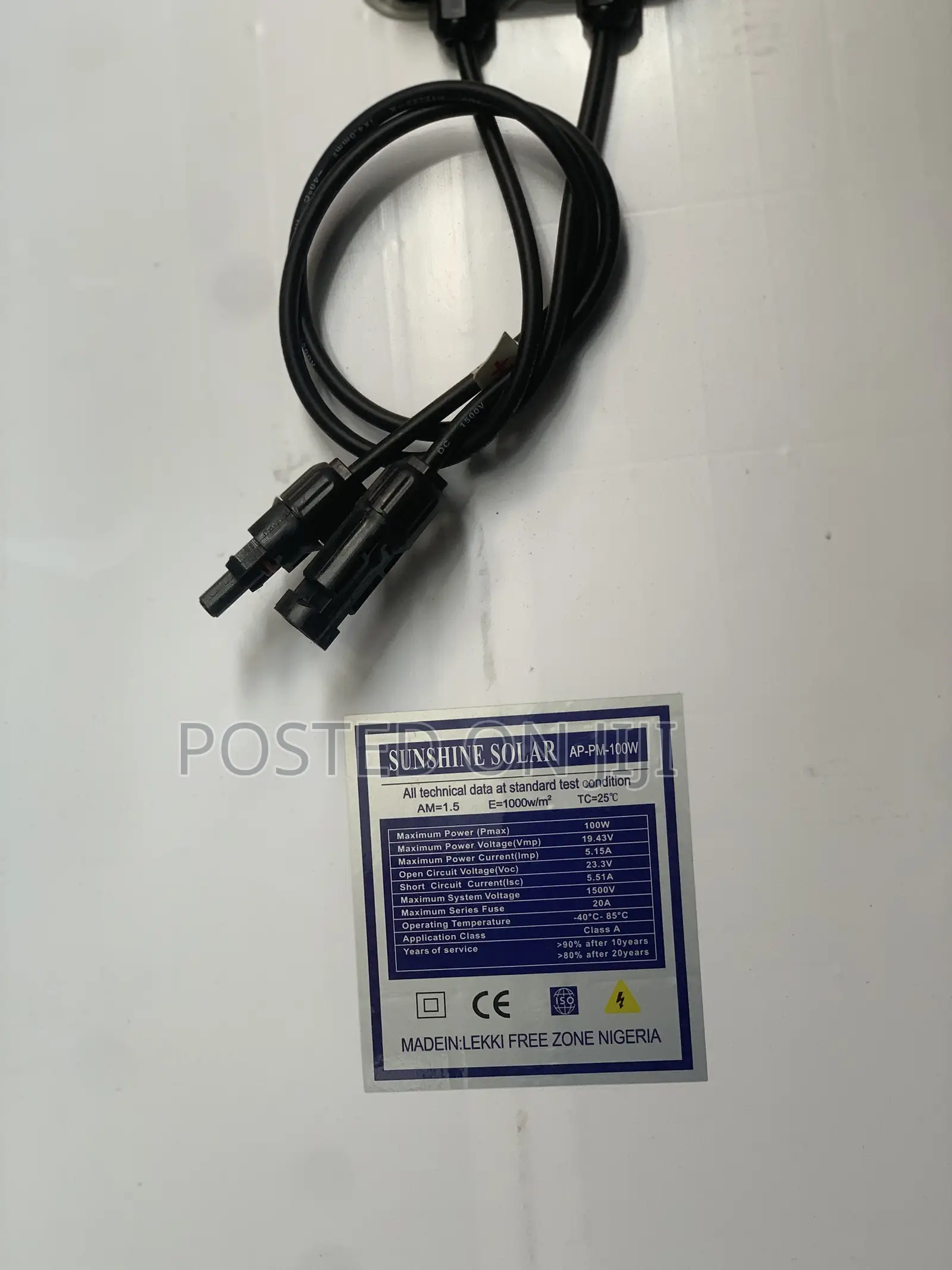 500wats Cola Solar Generator