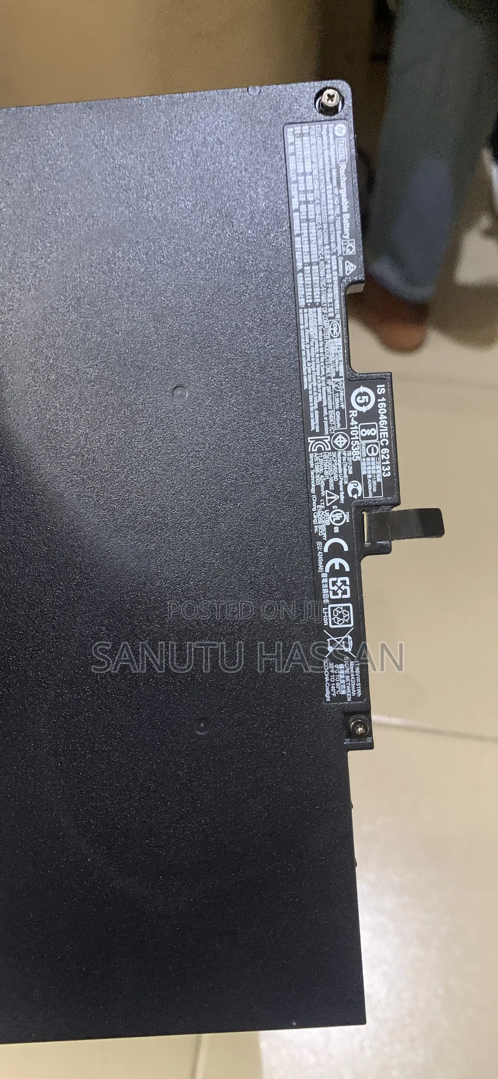Hp Zbook Battery