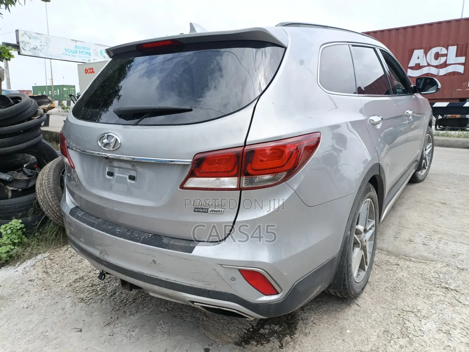Hyundai Santa Fe 2017 Gray