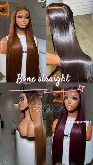 Bone Straight 5by5 40inches