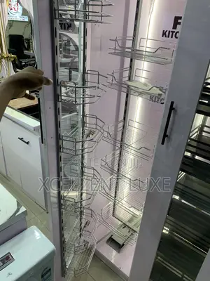 Kitchen Pullout Pantry Storage Shelves