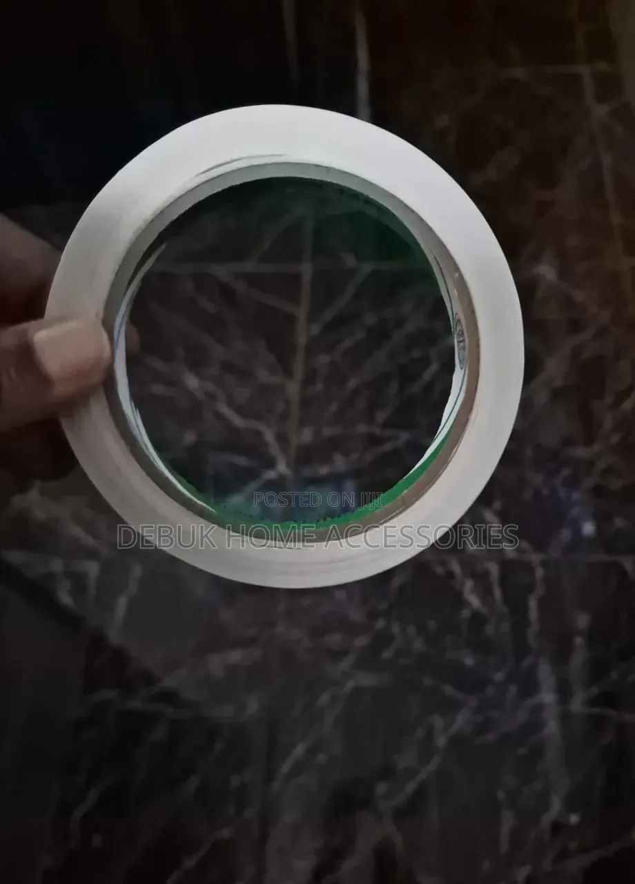 Transparent Nano Tape and White Double-Sided Foam Tape