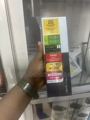 New Infinix Note Edge 128 GB Black