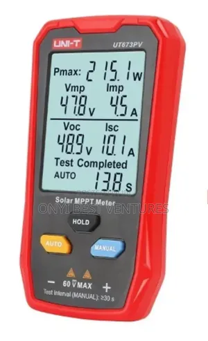 Uni-Ut673pv Solar MPPT Meter