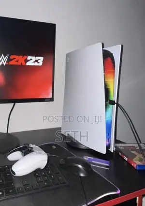 Ps5 With 1 Controller and 4 Games