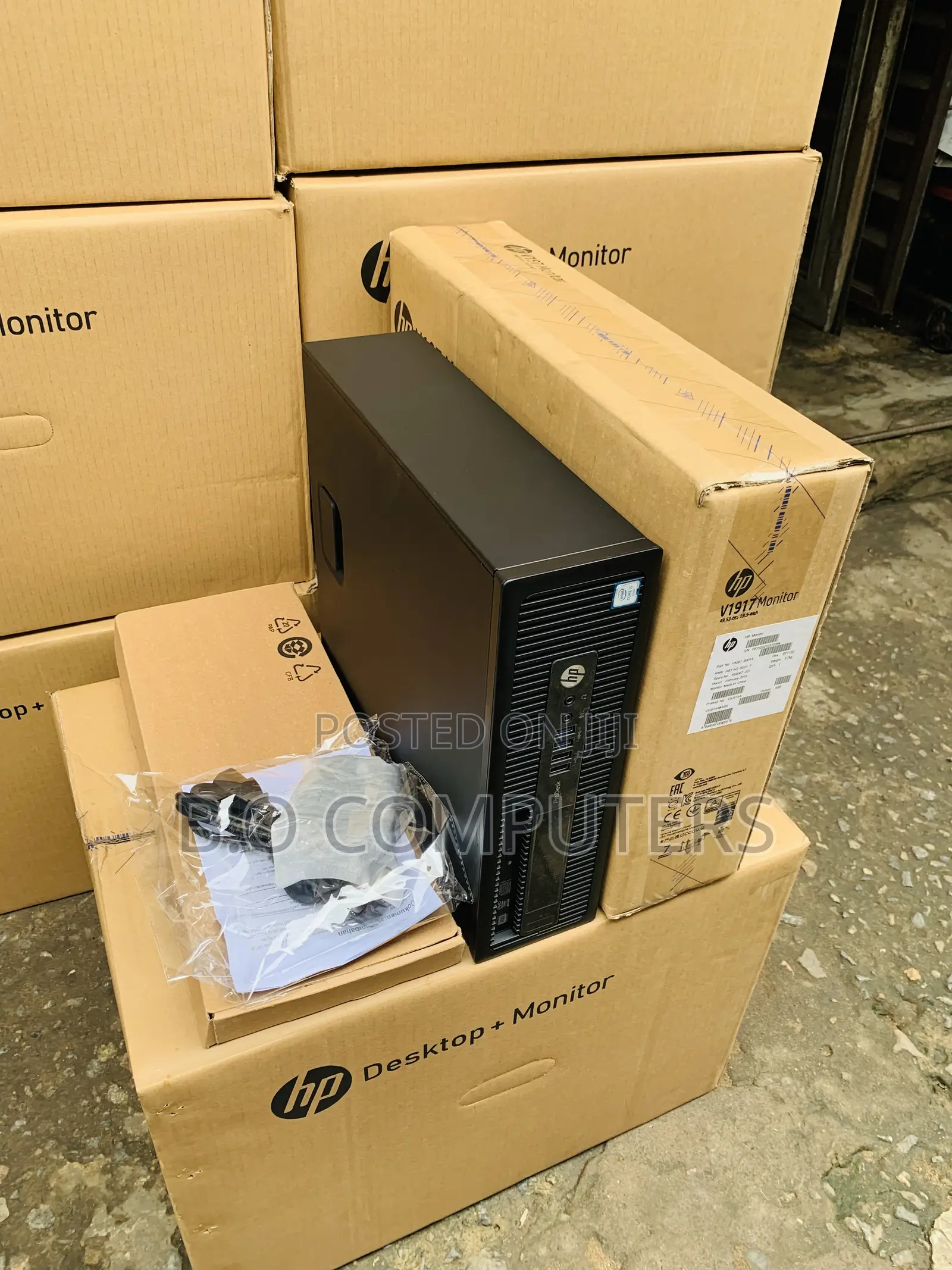 New Desktop Computer HP ProDesk 600 G1 8GB Intel Core i5 HDD 500GB