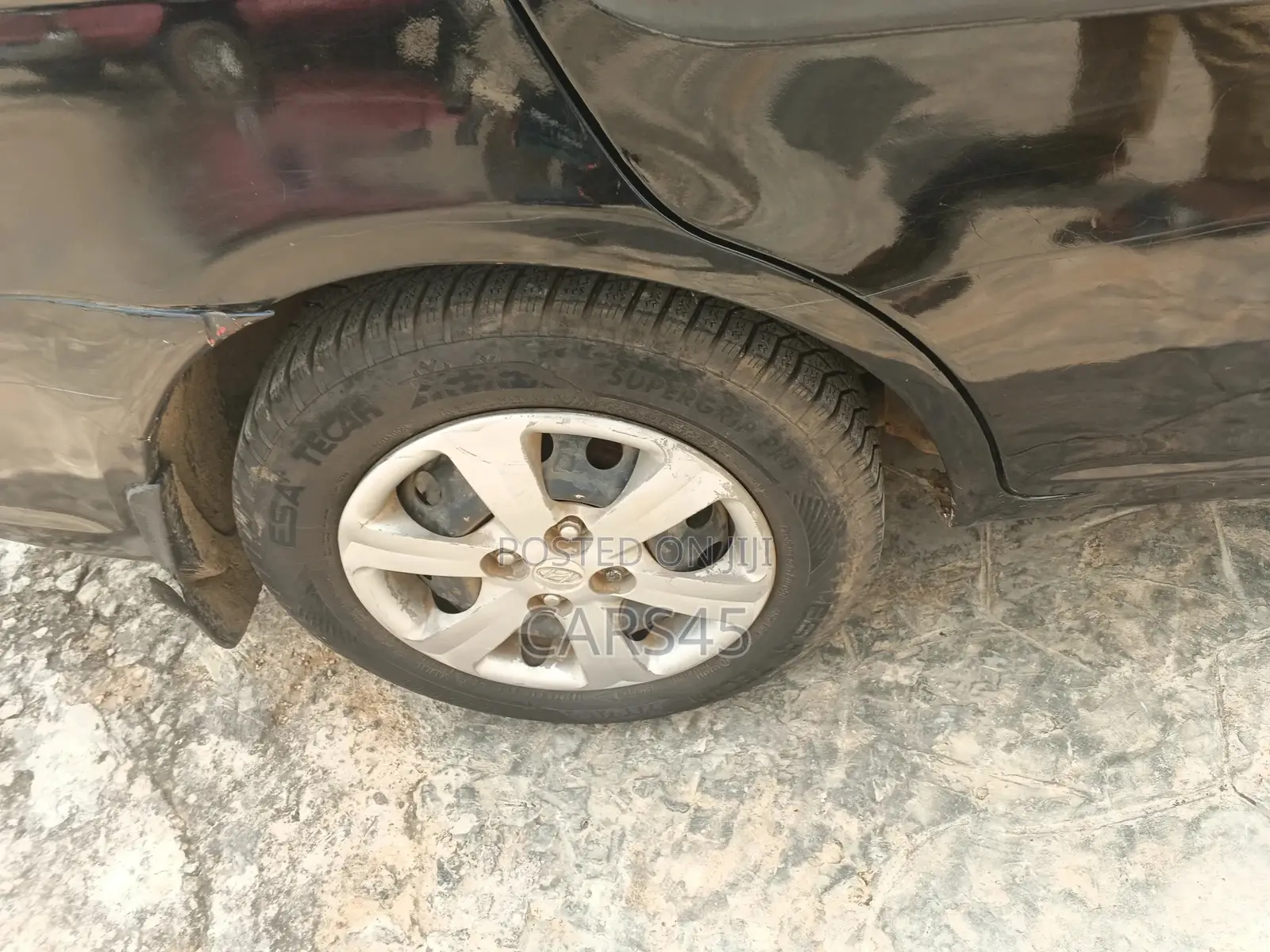 Hyundai Accent 2009 Black