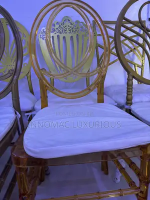 Orange Dior Chair