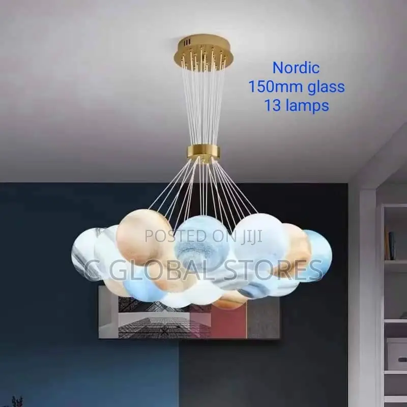 13glass Chandelier