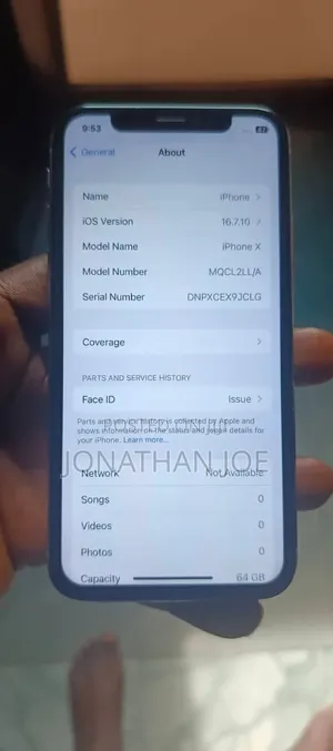 Apple iPhone X 64 GB Gold