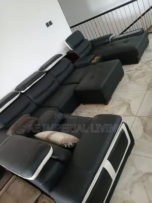 Grand Executive U-Shaped Sectional Sofa Set