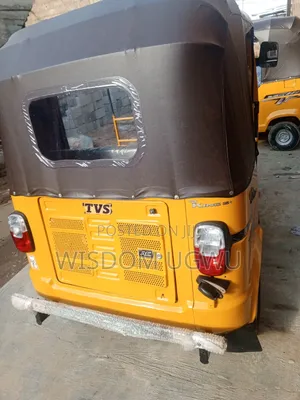 TVS King Deluxe Plus iTouch Start 2022 Yellow