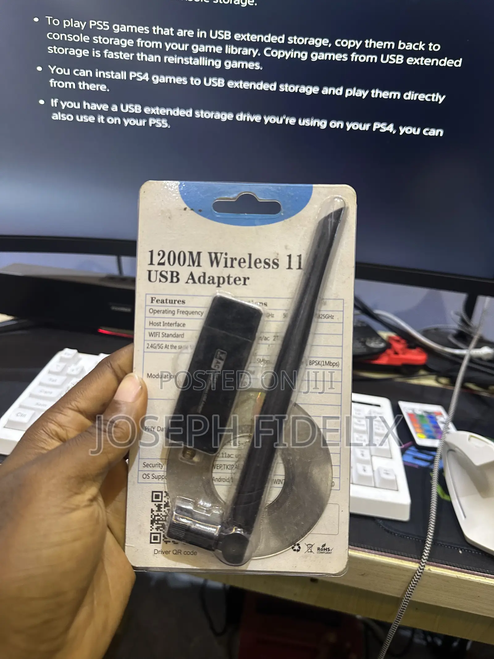 1200m Wireless Usb Adapter.
