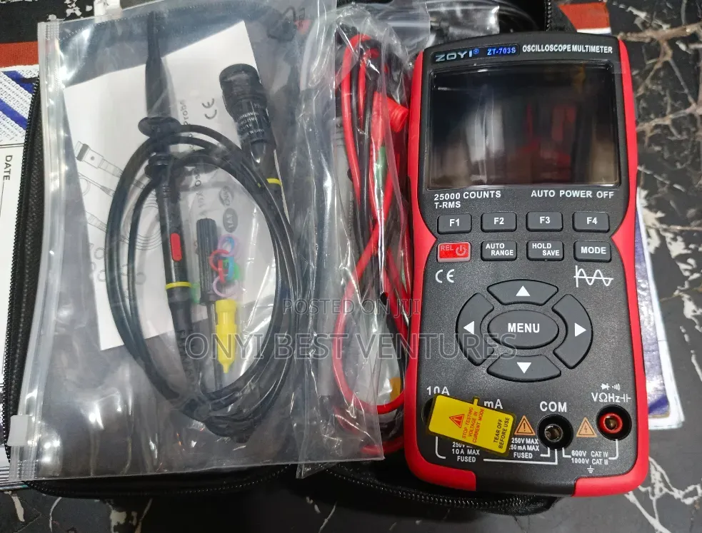Oscilloscope Multimeter 3 in 1 Dual Channel