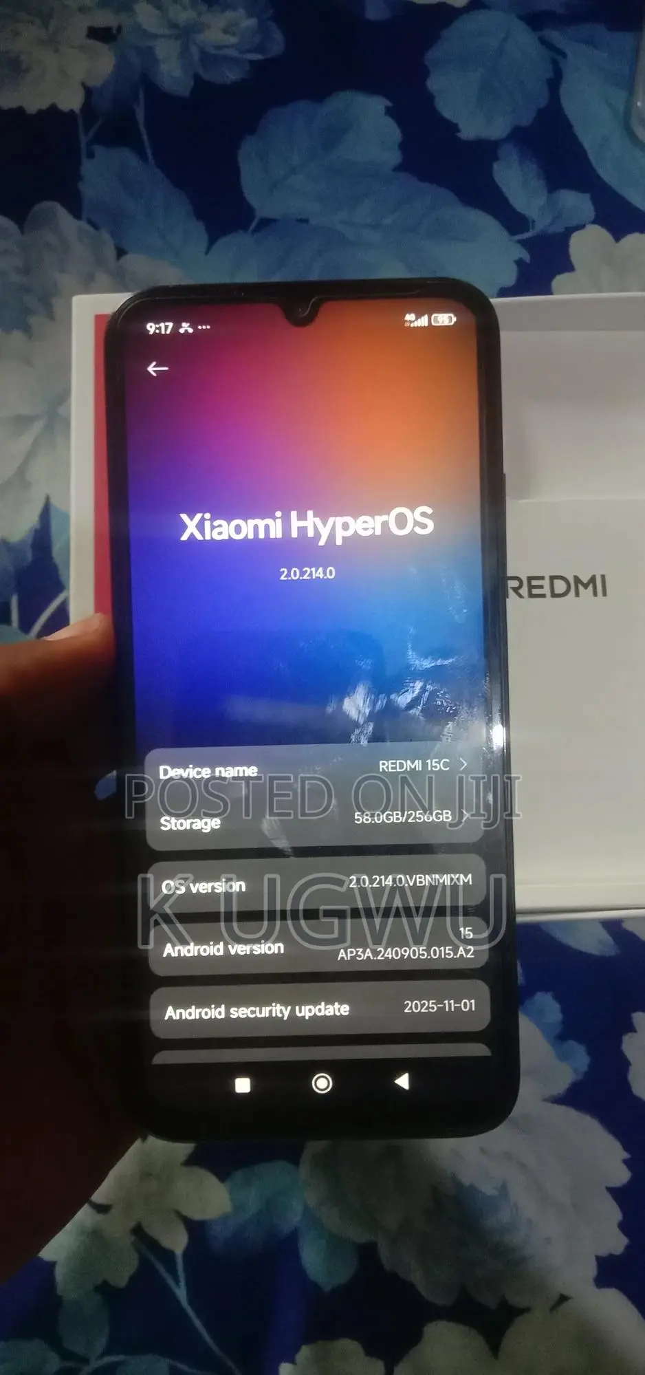 Xiaomi Redmi 15C 4G 256 GB Black