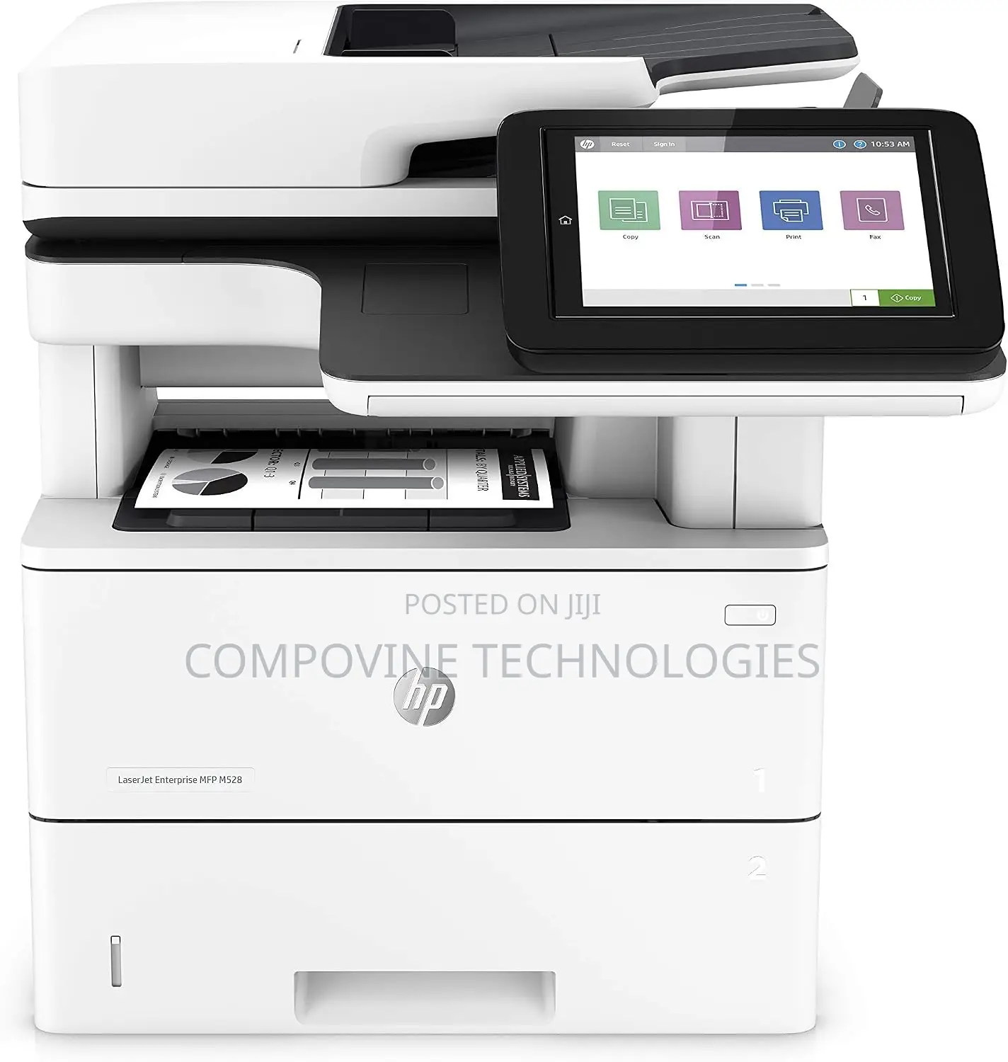 Hp Laserjet Enterprise MFP M528dn Printer