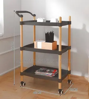 3 Tier Rolling Cart/Side Tables