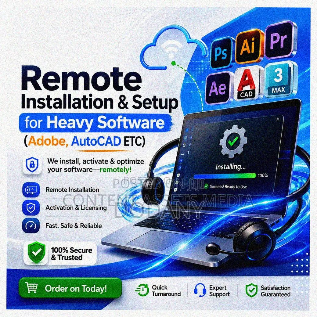 Remote Installation Setup for Heavy Software (Adobe Autocad Etc)