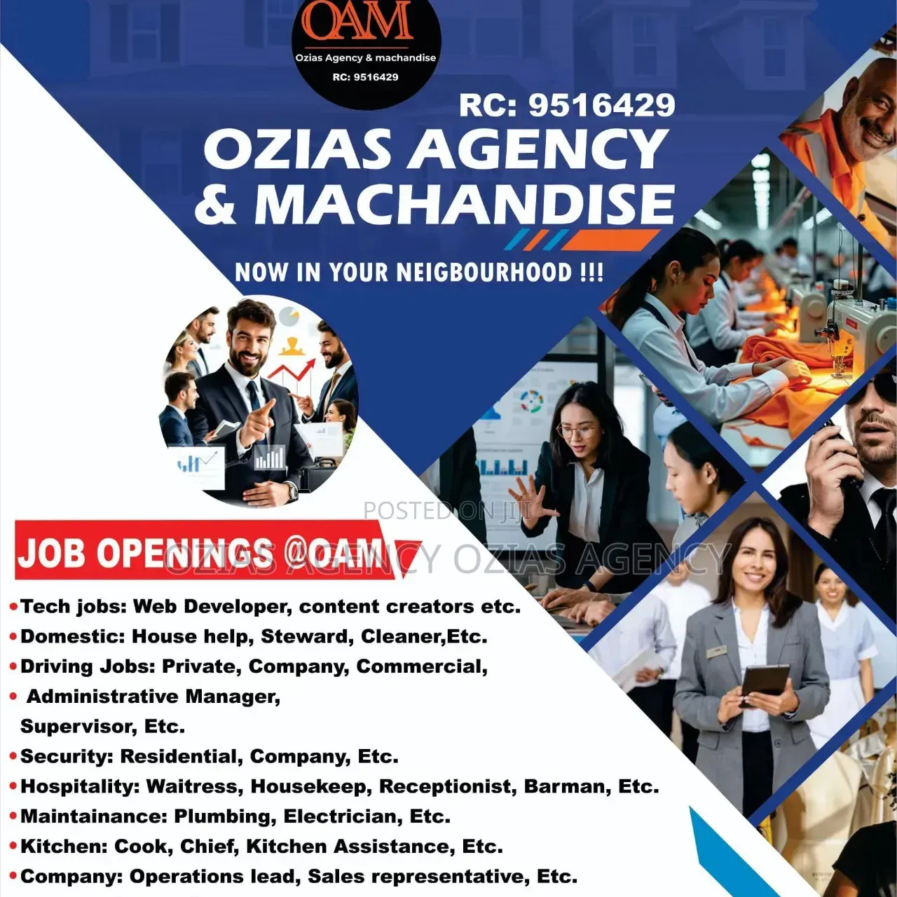 Ozias Agency Recruitment Services